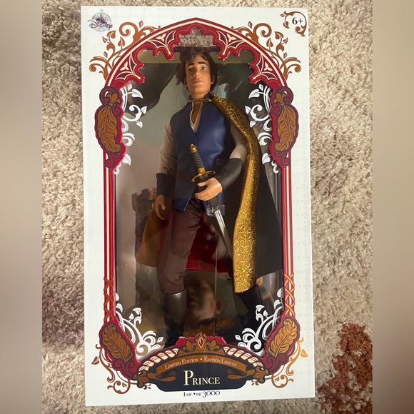 Disney Limited Edition Snow White Prince Collectors Doll 17” Rare - Picture 2 of 7